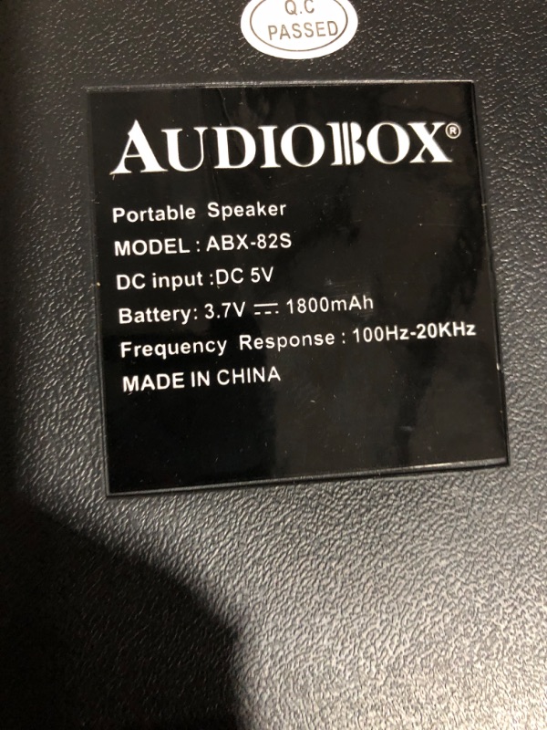 Photo 3 of Audiobox Portable 8" PA Speaker with Stand