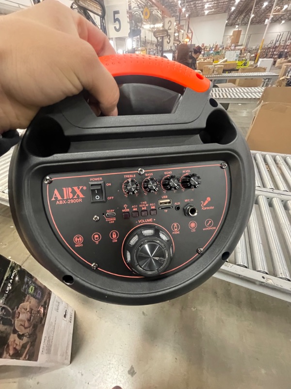 Photo 1 of Portable 2x8 speaker with usb and tf/fm radio
