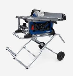Photo 1 of ***SEE NOTE*** Kobalt 10-in 15-Amp Portable Jobsite Table Saw with Gravity Rise Stand
