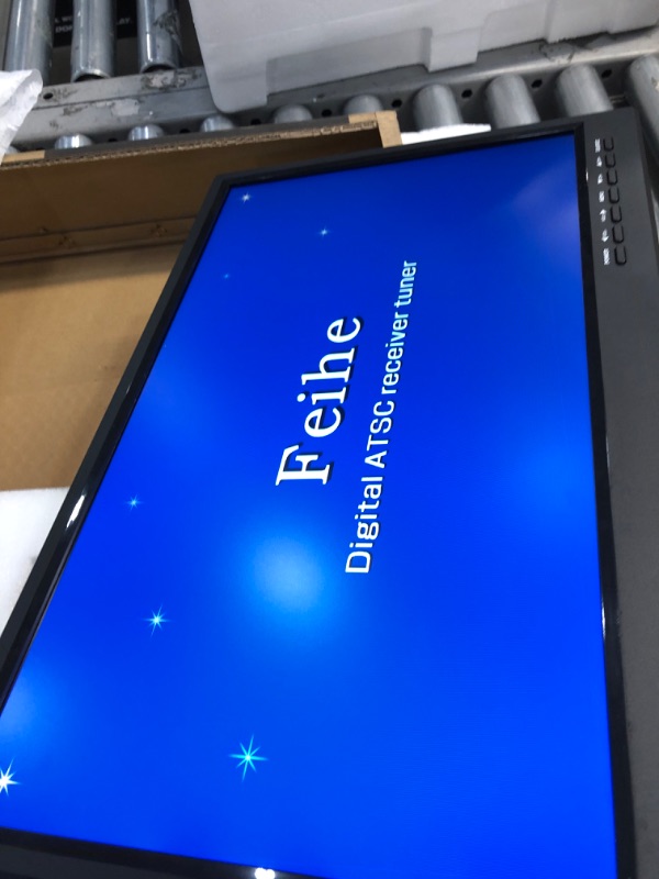 Photo 1 of Feihe 19 Inch TV, LED Widescreen TV with Digital ATSC Tuners HDMI/VGA/AV/USB, 19 Inch Flat Screen TV with Built in Dual Speakers for Kitchen and RV Camper