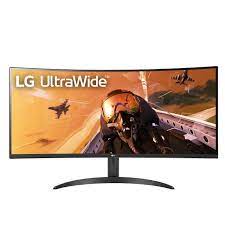 Photo 1 of LG 34WP60C-B 34-Inch 21:9 Curved UltraWide QHD (3440x1440) VA Display with sRGB 99% Color Gamut and HDR 10, AMD FreeSync Premium and 3-Side Virtually Borderless Screen Curved QHD Tilt,Black
