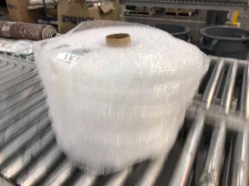 Photo 2 of Amazon Basics Perforated Bubble Cushioning Wrap - Small 3/16", 12-Inch x 175-Foot Long Roll