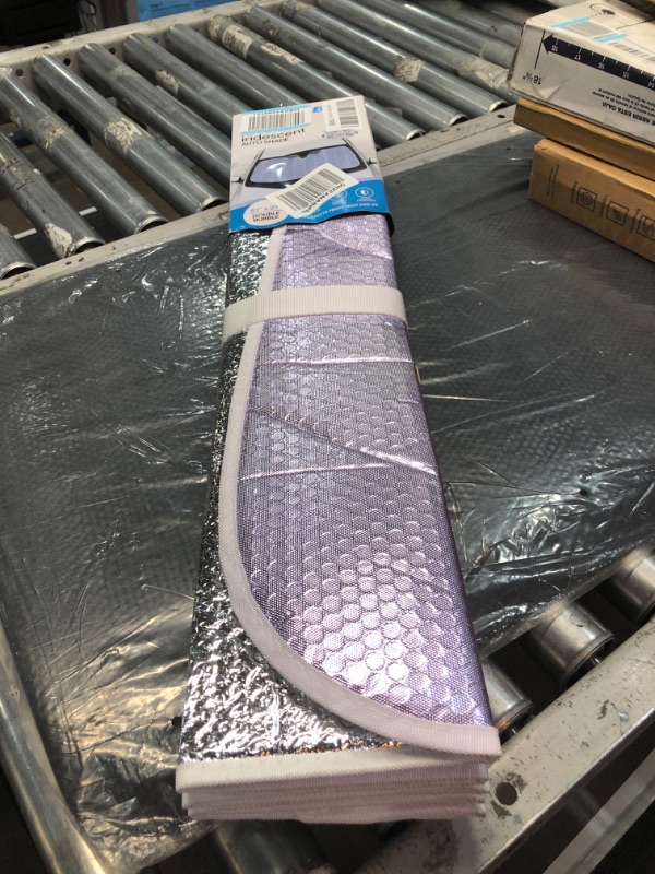 Photo 1 of Lavender Shine, Front Windshield Sunshade-Accordion Folding Auto Shade for Car Truck SUV-Blocks UV Rays Sun Visor Protector-Keeps Your Vehicle Cool- 57 x 27 in