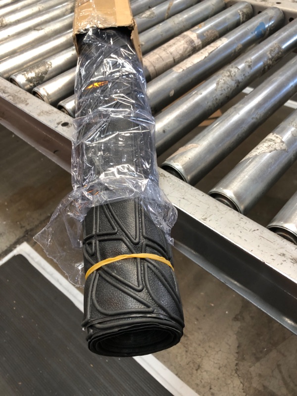 Photo 1 of FH Group F16403BLACK ClimaProof™ for all weather protection Universal Fit Black Cargo Mats fits most Cars, SUVs, and Trucks (Semi Custom Trimmable Vinyl, 55” x 32)