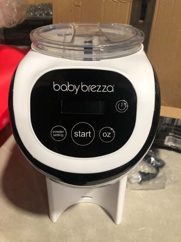 Photo 3 of Baby Brezza Formula Pro Mini Baby Formula Maker – Small Baby Formula Mixer Machine Fits Small Spaces and is Portable for Travel– Bottle Makers Makes The Perfect Bottle for Your Infant On The Go Formula Pro Mini Dispenser Machine