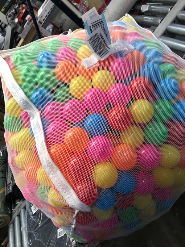 Photo 2 of **UNKNOWN IF MISSING**
Amazon Basics BPA Free Crush-Proof Plastic Ball Pit Balls 1,000 Balls