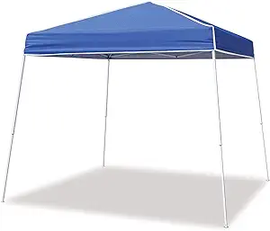 Photo 1 of Z-Shade 10 X 10 Push Button Angled Leg Instant Shade Canopy Tent White
