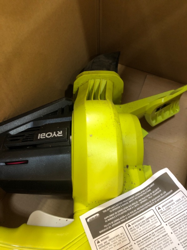 Photo 5 of **NONREFUNDABLE**FOR PARTS OR REPAIR**SEE NOTES**
RYOBI 40-Volt Lithium-Ion Cordless Battery Leaf Vacuum/Mulcher (Tool Only)