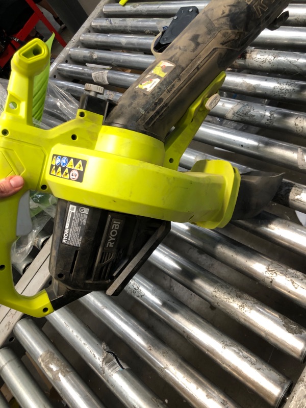 Photo 2 of RYOBI 40-Volt Bare Tool Lithium-Ion Brushless Cordless Variable-Speed 125 MPH 550 CFM Jet Fan Leaf Blower GEN4 (Tool-Only)