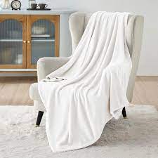 Photo 1 of 50X70 WHITE THROW BLANKET