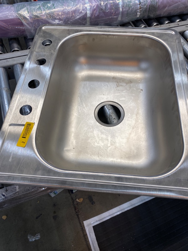 Photo 1 of 22 inches by 25 inches
Metal Sink