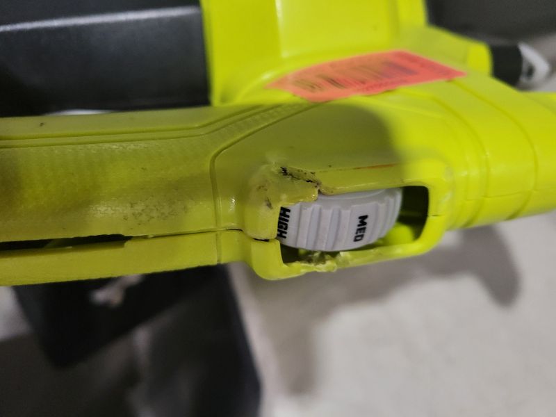 Photo 8 of **MAJOR DAMAGE SEE NOTES**
RYOBI 40-Volt Lithium-Ion Cordless Battery Leaf Vacuum/Mulcher (Tool Only)