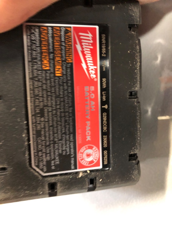 Photo 3 of Milwaukee 48-11-1840 18-Volt M18 Red Lithium Xc 4.0 Ah Battery Packs