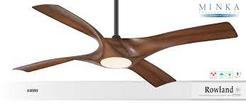 Photo 1 of ***SEE NOTE*** Minka Ceiling Fan Co. Rowland 56-in Matte Black Color-changing Integrated LED Indoor/Outdoor Ceiling Fan with Light and Remote (4-Blade)
