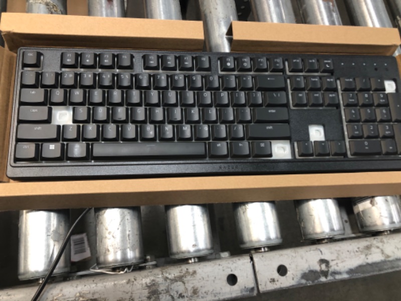 Photo 2 of Razer Ornata V3 X Gaming Keyboard: Low-Profile Keys - Silent Membrane Switches - Spill Resistant - Chroma RGB Lighting - Ergonomic Wrist Rest - Classic Black