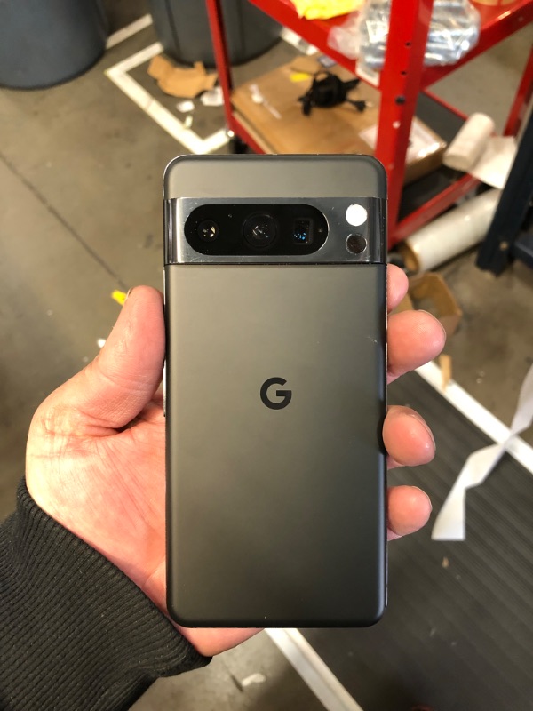 Photo 3 of Google Pixel 8 Pro - Unlocked Android Smartphone with Telephoto Lens and Super Actua Display - 24-Hour Battery - Obsidian - 128 GB
