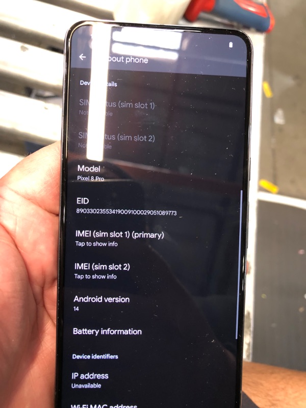 Photo 2 of Google Pixel 8 Pro - Unlocked Android Smartphone with Telephoto Lens and Super Actua Display - 24-Hour Battery - Obsidian - 128 GB
