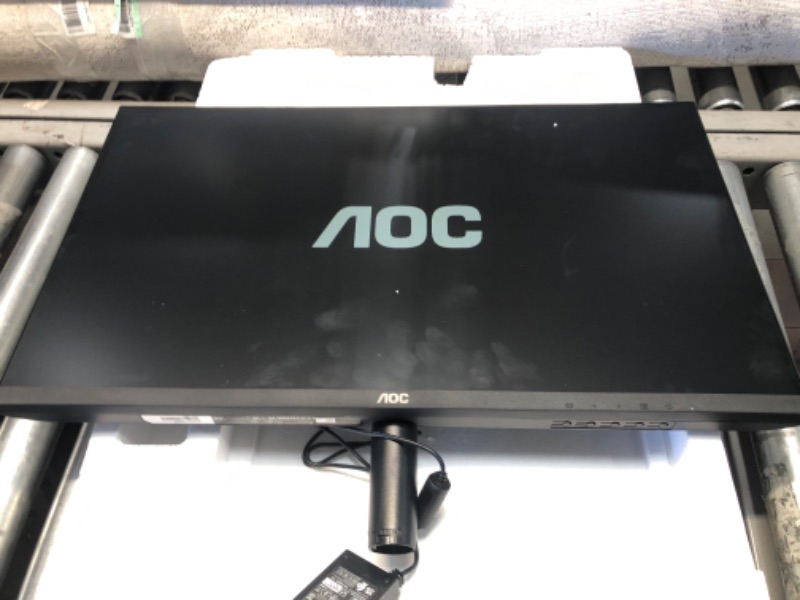 Photo 3 of AOC 27B2H 27" Full HD IPS Monitor, 3-Sided Frameless & Ultra Slim Design, HDMI and VGA inputs, Lowblue Mode, VESA compatible,Black 27" FHD with VESA mounting