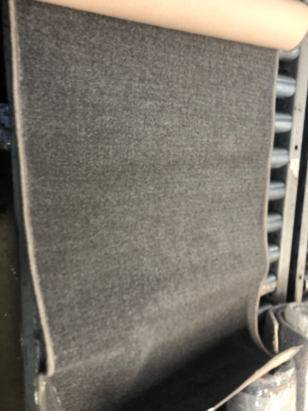 Photo 1 of 1'7 x  6'  grey runner rug 
