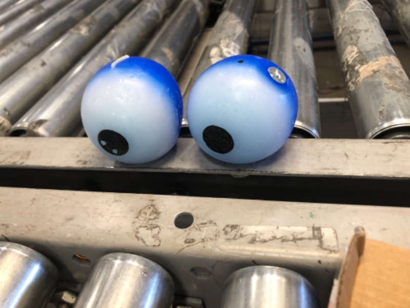 Photo 1 of *Only 2 units* LPUSA Evil Eye Ball Candles-3 Inch Unscented Round Candles for Wedding Decoration,Premium Candles for Home and Office- Set of 3 Paraffin Sphere Candles Evil eye-3