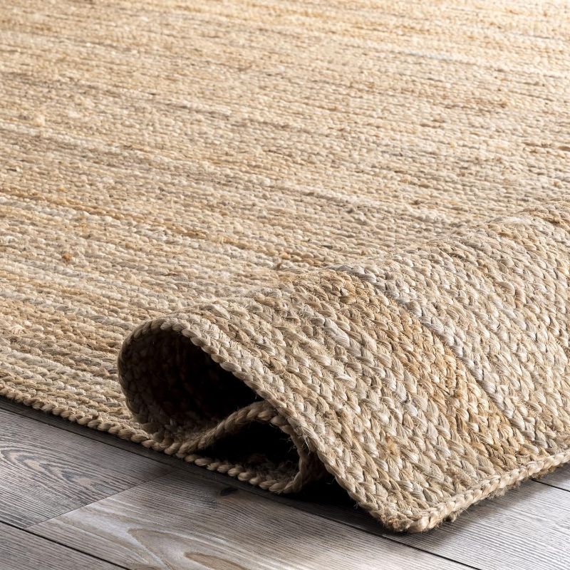 Photo 1 of 3'x5' Woven Farmhouse Jute Area Rug