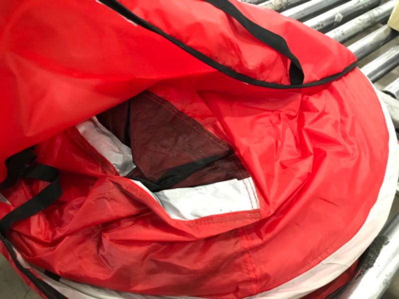 Photo 1 of **MINOR DAMAGE SEE NOTES**
6-Person Tent, Water Resistant Dome Tent Red
