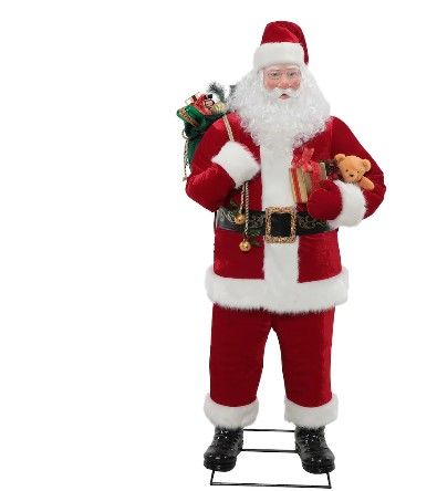 Photo 1 of ***Parts Only***Home Accents Holiday 6 ft. Animated Singing Santa - English Speaking
