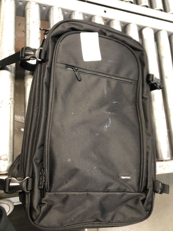 Photo 2 of Amazon Basics Carry-On Travel Backpack - Black
