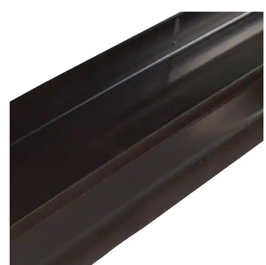 Photo 1 of 36 in. Brown Vinyl U-Shape Screw-on Under Door Seal
