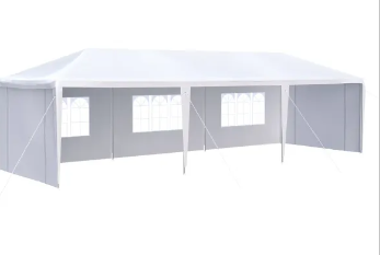 Photo 1 of 10×30? Wedding Party Canopy Tent Outdoor Gazebo with 5 Removable Sidewalls
