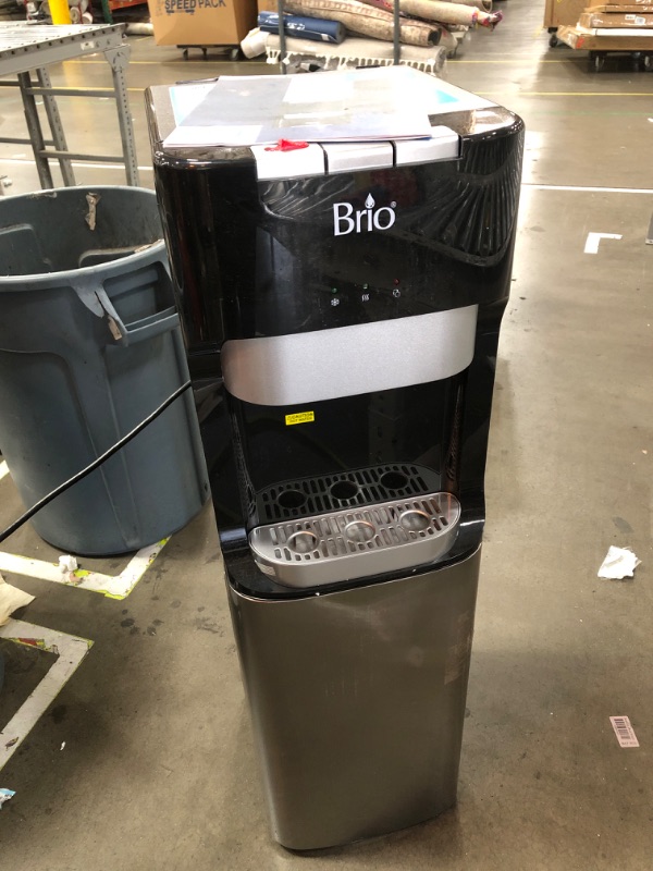 Photo 2 of ***SEE NOTES***Brio Bottom Loading Water Cooler Water Dispenser – Essential Series - 3 Temperature Settings - Hot, Cold & Cool Water - UL/Energy Star Approved