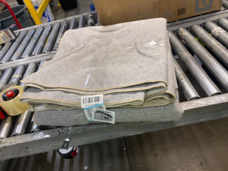 Photo 1 of zesthome 8x10 Area Rugs for Living Room,Stain Resistant Non-Slip Backing Washable Rugs,Vintage Large Area Rug (Orange,8'x10') Orange 8'x10'