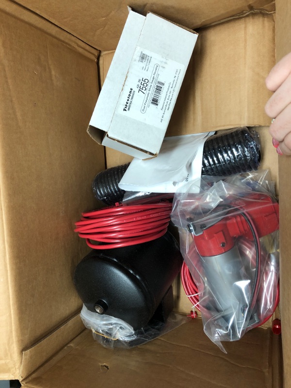 Photo 2 of Firestone ( 2168 Air-Rite Air Command II Heavy Duty Air Compressor Kit w/Dual Pneumatic Gauge (WR17602168)