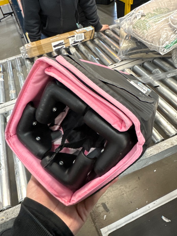 Photo 1 of Dream On Me Nest Portable Play Yard with Carry Bag and Shoulder Strap, Pink