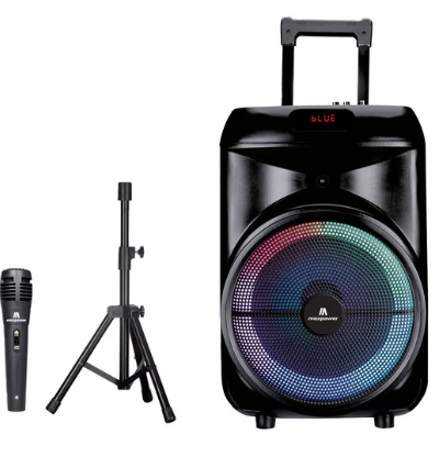 Photo 1 of Max Power Rumble 12" Woofer Bluetooth Trolley Speaker with Stand
(0)
