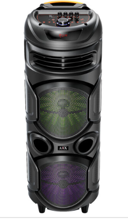 Photo 1 of Audiobox Dual 8" Woofer Rechargeable Tower Speaker
