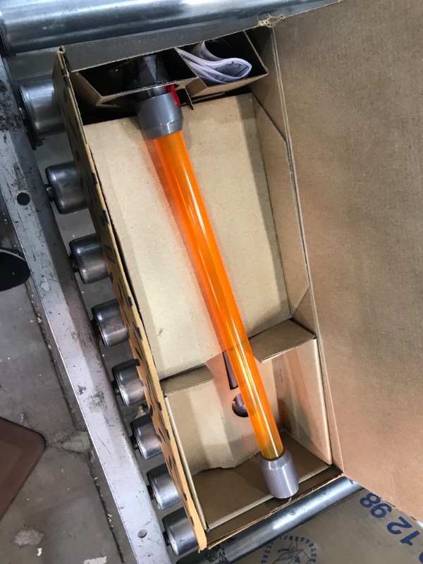 Photo 1 of Casdon 68702 Dyson Cordless Vacuum Interactive Toy for Children Aged 3+, Purple and Orange