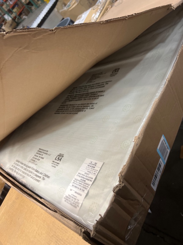 Photo 1 of Delta Children Twinkle Galaxy Dual Sided Crib and Toddler Mattress - Premium Sustainably Sourced Fiber Core - Waterproof - GREENGUARD Gold Certified (Non-Toxic) - 7 Year Warranty - Made in USA