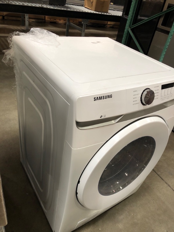 Photo 6 of Samsung 4.5-cu ft High Efficiency Stackable Front-Load Washer (White) ENERGY STAR
