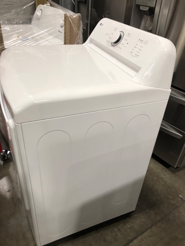 Photo 5 of LG 7.3-cu ft Electric Dryer (White) ENERGY STAR
