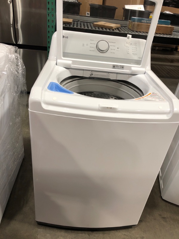 Photo 2 of 4.1 cu. ft. Top Load Washer in White with 4-way Agitator
