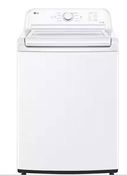 Photo 1 of 4.1 cu. ft. Top Load Washer in White with 4-way Agitator
