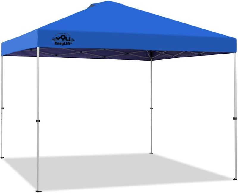 Photo 1 of **PARTS ONLY DOES NOT FUNCTION**
Yoli Malibu EasyLift 100 10' x 10' Straight Leg Instant Canopy Value Pack
