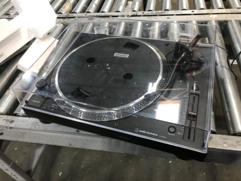 Photo 3 of **Does not function**Audio-Technica AT-LP120XUSB-BK Direct-Drive Turntable (Analog & USB), Fully Manual, Hi-Fi, 3 Speed, Convert Vinyl to Digital, Anti-Skate and Variable Pitch Control Black