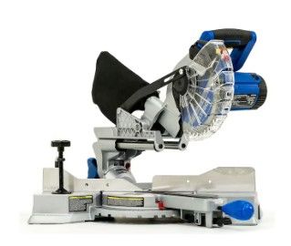 Photo 1 of **NOT FUNCTIONAL**Kobalt 7-1/4-in 10-Amp Single Bevel Sliding Compound Corded Miter Saw with Laser Guide
