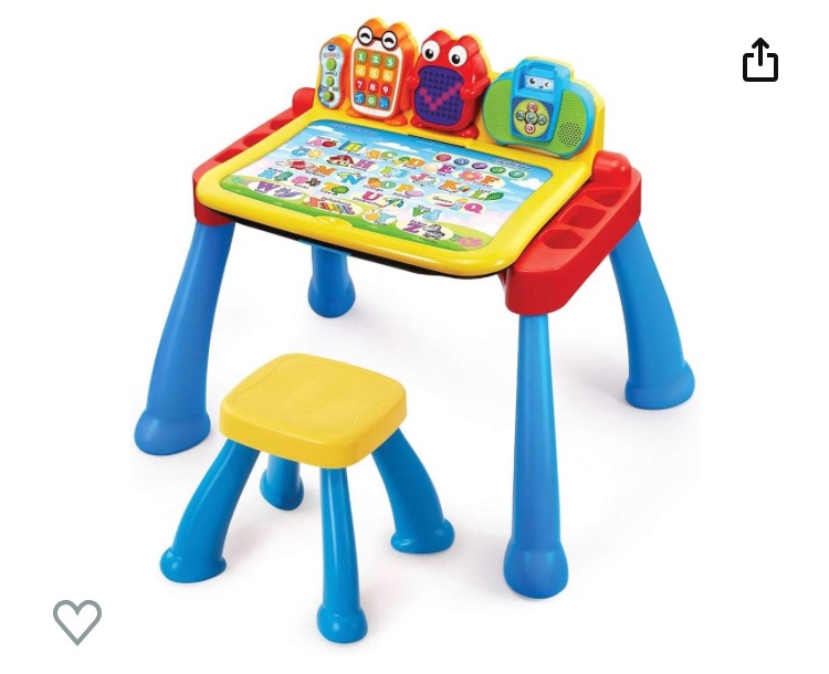 Photo 1 of **INCOMPLETE**VTech Touch and Learn Activity Desk (Frustration Free Packaging), Green Green Frustration-Free Packaging