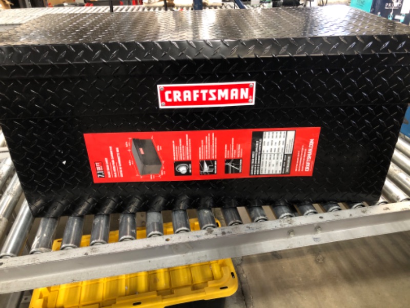 Photo 2 of ***NOT FUNCTIONAL - FOR PARTS ONLY - NONREFUNDABLE - SEE COMMENTS***
CRAFTSMAN 40.86-in x 19.57-in x 19.2-in Matte Black Aluminum Chest Truck Tool Box