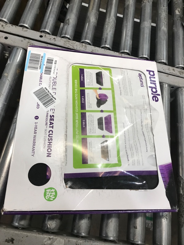 Photo 2 of ***USED***
Purple Double Seat Cushion | Pressure Reducing Grid Designed for Ultimate Comfort