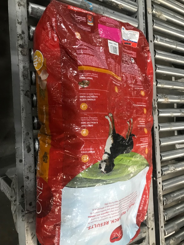 Photo 2 of Purina ONE Natural Dry Dog Food, Chicken & Rice Formula - 40 lb. Bag Dry Food 40 lb. Bag