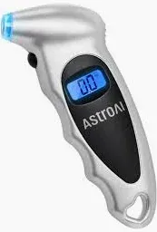 Photo 1 of AstroAI Digital Tire Pressure Gauge 150 PSI 4 Settings for Car Truck Bicycle with Backlit LCD and Non-Slip Grip (Standard